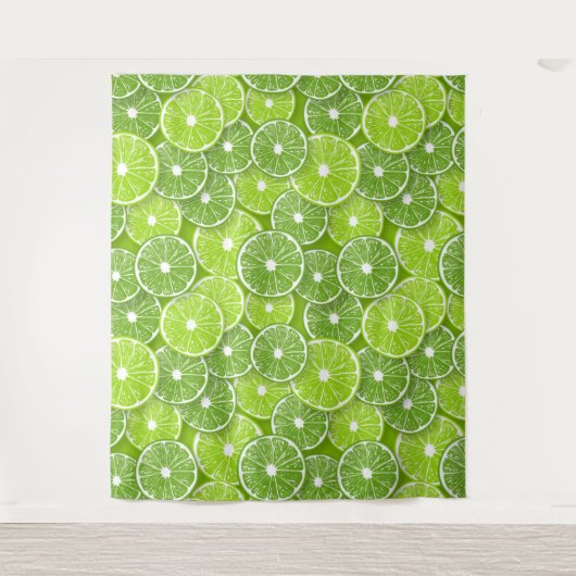 Limoen pop wandkleed (Voorkant)