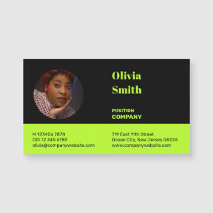 Limoen Professional Entrepreneur Biz Card Magnet