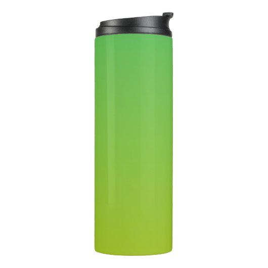 Limoen pulp Gift Sport thermale tumbler Thermosbeker (Gedraaid links)