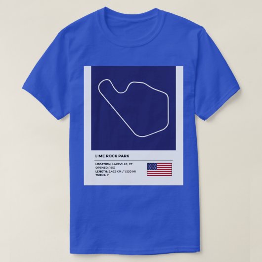 Limoen Rock Park info TShirt (Design voorkant)