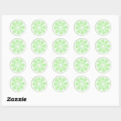 Limoen Ronde Sticker (Vel)