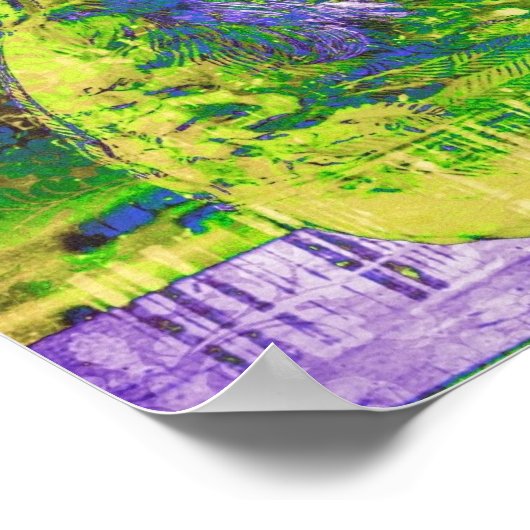 Limoen Rooster Poster (Hoek)