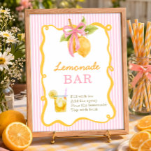 Limoen Roze strik  afstudeerfeest Limonadebar