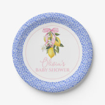 Limoen Roze Strik La Dolce Vita Baby Shower