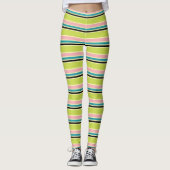 Limoen Sherbert Leggings (Voorkant)