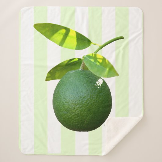 Limoen Sherpa Blanket Sherpa Deken (Voorkant)