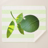 Limoen Sherpa Blanket Sherpa Deken (Voorkant (horizontaal))