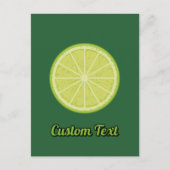 Limoen Slice Briefkaart (Voorkant)