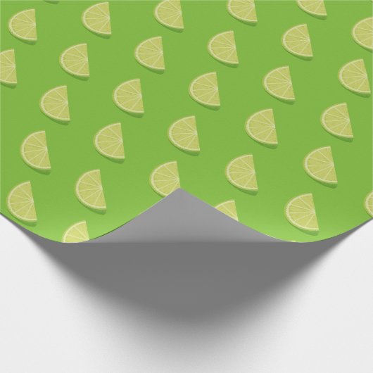 Limoen Slice Cadeaupapier (Hoek)