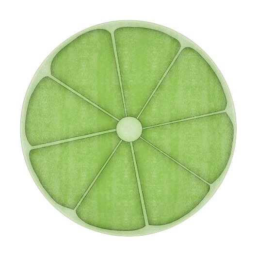 Limoen Slice Citrus snijplank (Voorkant)