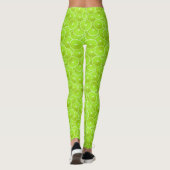 Limoen Slice Digital Montage Leggings (Achterkant)