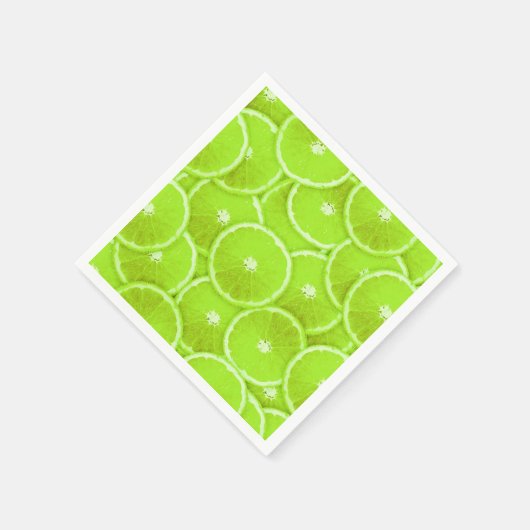 Limoen Slice Digital Montage Servetten (Hoek)
