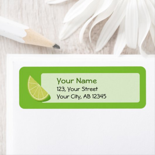 Limoen Slice Etiket (Insitu)