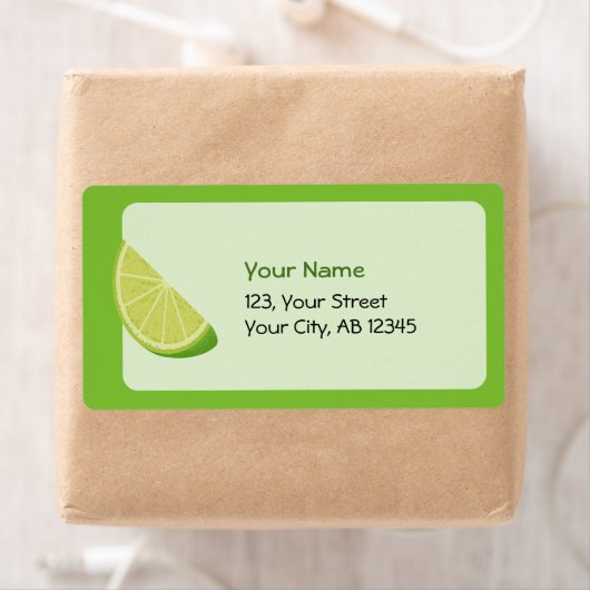 Limoen Slice Etiket (Insitu)
