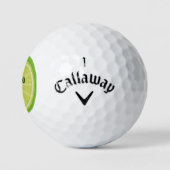 Limoen Slice Golfballen (Logo)