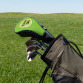 Limoen Slice Golfheadcover (Insitu)