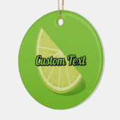 Limoen Slice Keramisch Ornament (Links)