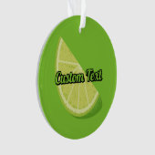 Limoen Slice Ornament (voorkant)