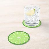Limoen Slice Paper Onderzetters (Insitu)