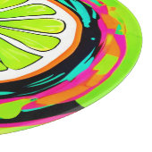 Limoen Slice Pop Art Snijplank (Hoek)