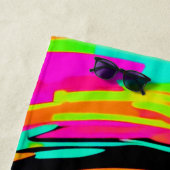 Limoen Slice Pop Art Strandlaken (In situ)