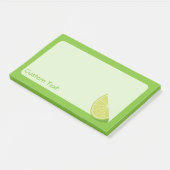 Limoen Slice Post-it® Notes (Schuin)