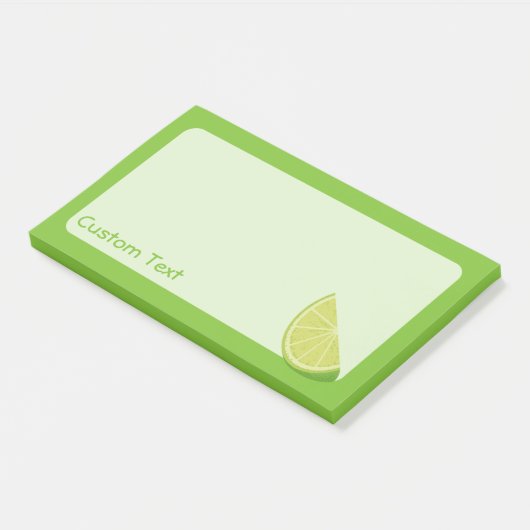 Limoen Slice Post-it® Notes (Schuin)
