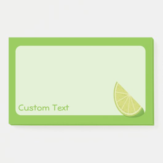 Limoen Slice Post-it® Notes (Voorkant)
