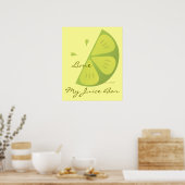 Limoen Slice Poster (Keuken)