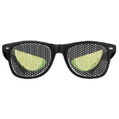 Limoen Slice Retro Zonnebril (Voorkant)