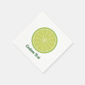 Limoen Slice Servet (Hoek)