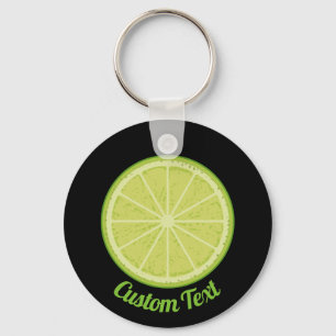 Limoen Slice-Sleutelhanger Sleutelhanger