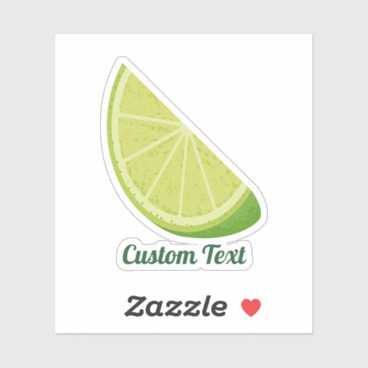 Limoen Slice Sticker (Vel)