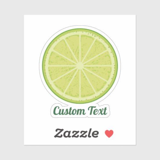 Limoen Slice Sticker (Vel)