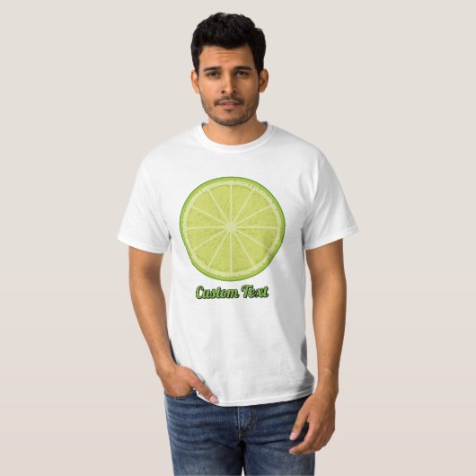 Limoen Slice T-shirt (Voorkant volledig)