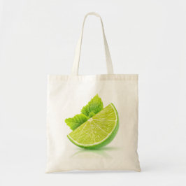 Limoen slice tote bag