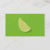Limoen Slice Visitekaartje (Achterkant)