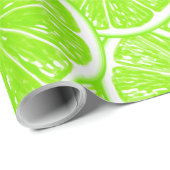 Limoen snijdpatroon cadeaupapier (Rol Hoek)