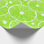 Limoen snijdpatroon cadeaupapier (Hoek)