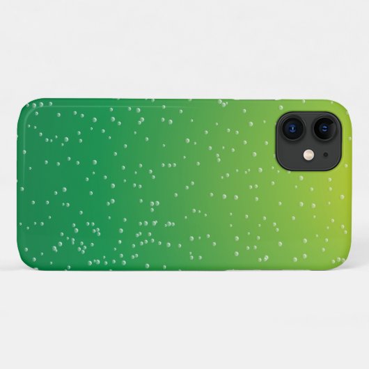 Limoen Soda en Tiny Bubbles Case-Mate iPhone Case (Achterkant (horizontaal))
