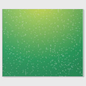 Limoen Soda met Tiny Bubbles Background Art Cadeaupapier (Vlak)
