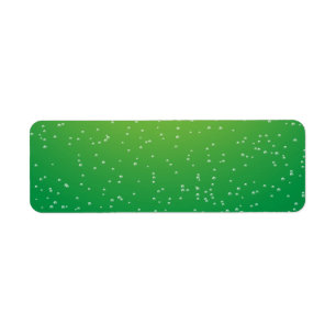 Limoen Soda met Tiny Bubbles Background Art Etiket