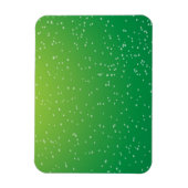 Limoen Soda met Tiny Bubbles Background Art Magneet (Verticaal)