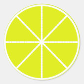 Limoen Sticker (Voorkant)