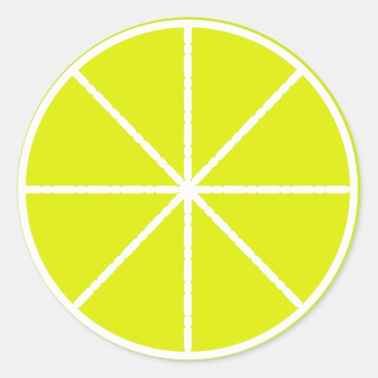 Limoen Sticker (Voorkant)