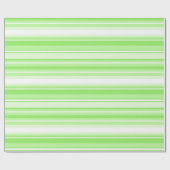 Limoen strepen cadeaupapier (Vlak)