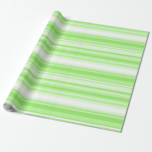Limoen strepen cadeaupapier