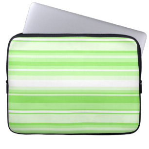 Limoen strepen laptop sleeve