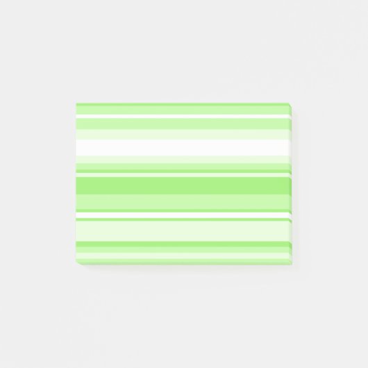 Limoen strepen post-it® notes (Voorkant)