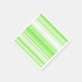 Limoen strepen servet (Hoek)